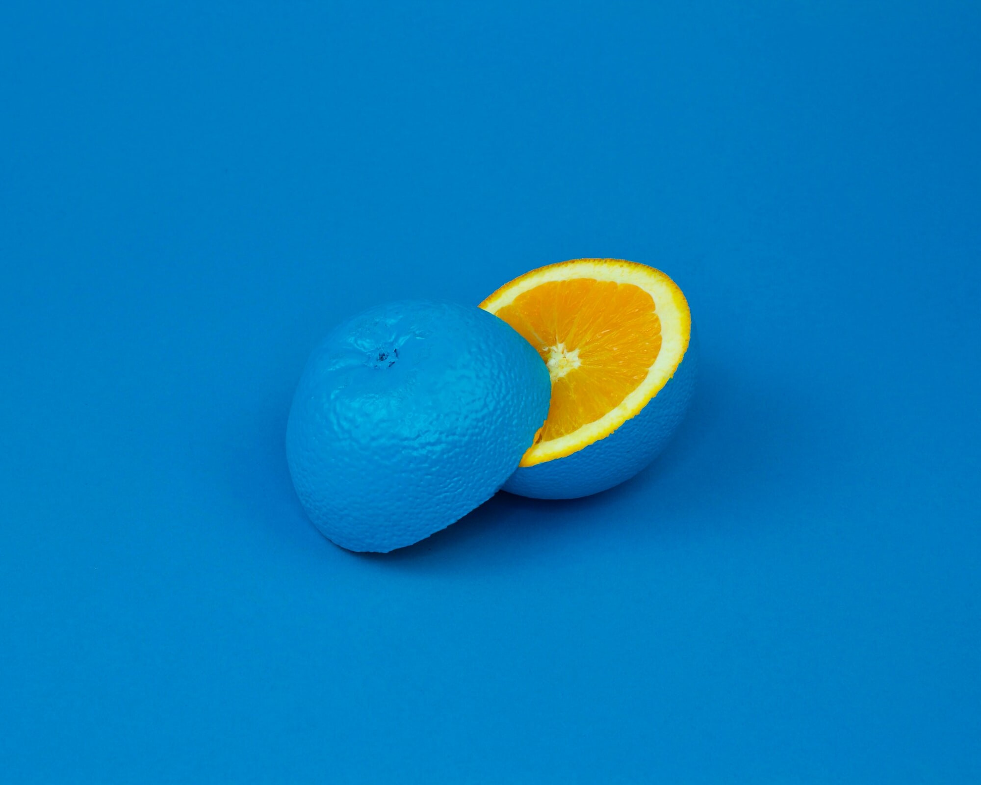 Blå appelsin
